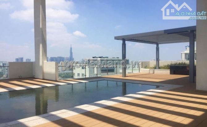 Căn hộ Đảo Kim Cương Bán - Loại Sky Villa, 561m2, view sông, Q1, 2 tầng, 4PN