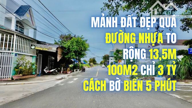 Bán đất Tái Định Cư Hòn Rớ 2 - Nha Trang 100m2 gần sông