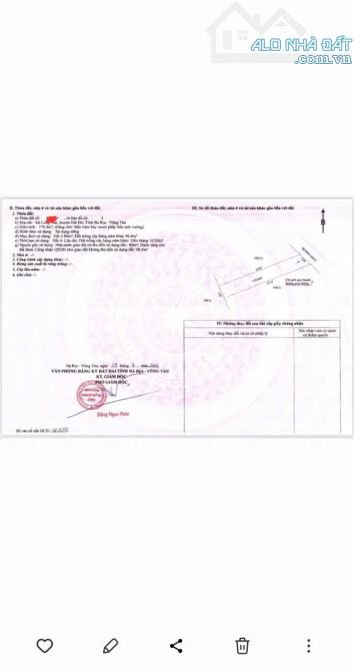 BÁN 1985 M2 ĐẤT MẶT TIỀN 12M .CHỈ 5 TRIỆU/M2 TẠI KCN ĐÁ BẠC LONG TÂN, ĐẤT ĐỎ.SỔ SẴN.