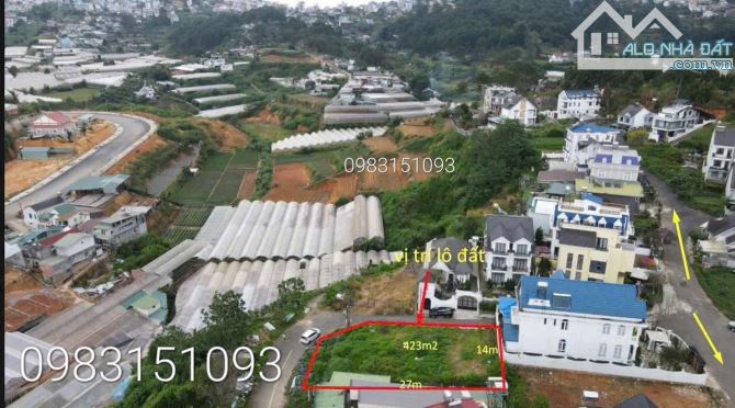 🌲Cần bán lô đất xây biệt thự nghỉ dưỡng🔥423m An Sơn- Phường 4 Đà Lạt