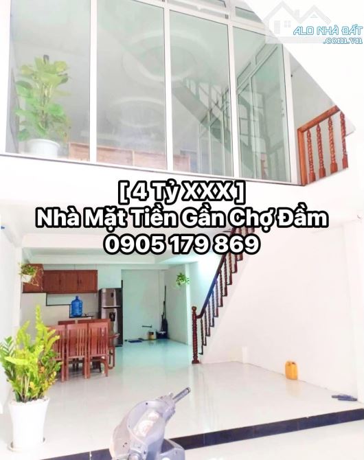 [ Ngộp Cần Bán ] Nhà 2,5 tầng 75m2 mặt tiền đường gần Chợ Đầm, Hồ Sinh Thái Quy Nhơn