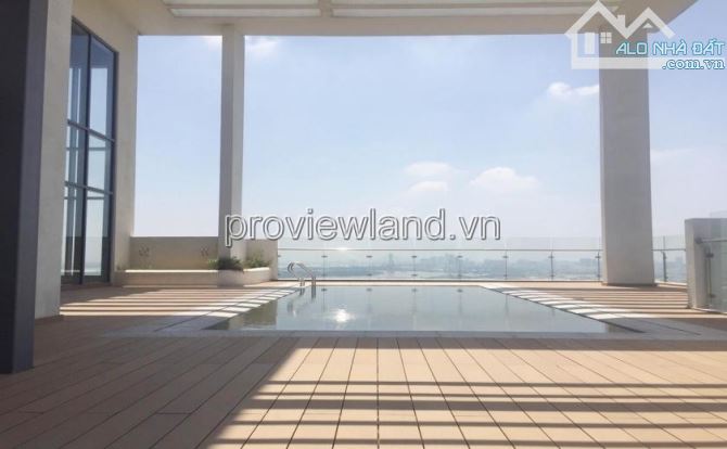 Căn hộ Đảo Kim Cương Bán - Loại Sky Villa, 561m2, view sông, Q1, 2 tầng, 4PN - 1