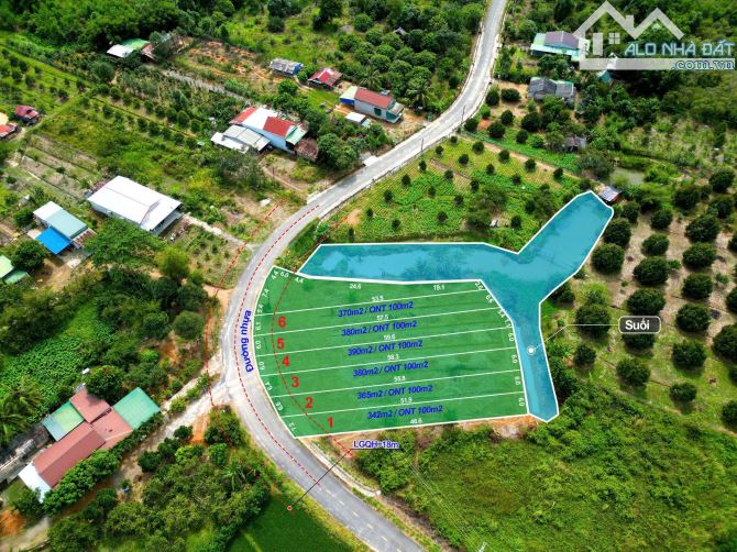 ✈️ Bán 400m2 đất thổ cư tại Đạ tẻh Lâm Đồng giá chỉ 379tr - 1