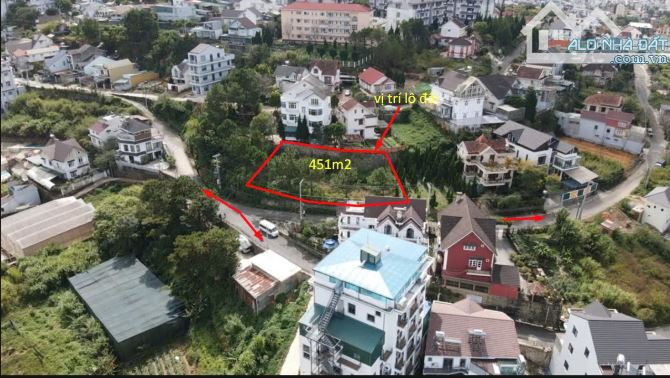 Cần bán lô đất KQH Cư xá phù đổng thiên Vương - p8 - Đà Lạt. - 1
