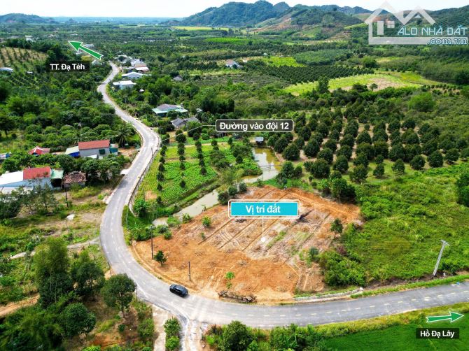 ✈️ Bán 400m2 đất thổ cư tại Đạ tẻh Lâm Đồng giá chỉ 379tr - 3