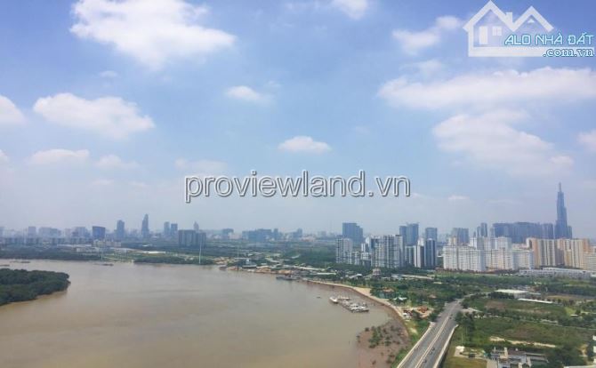 Căn hộ Đảo Kim Cương Bán - Loại Sky Villa, 561m2, view sông, Q1, 2 tầng, 4PN - 4