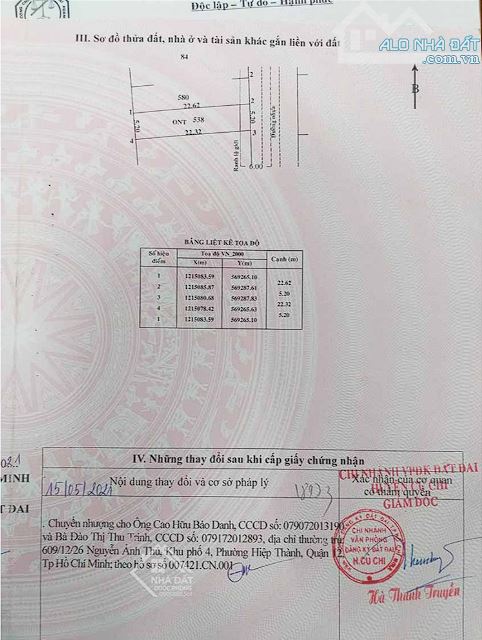 Bán thổ cư đường Đoàn Minh Triết Củ Chi diện tích 116,8m2 giá 965tr dân cư cực sầm uất - 4