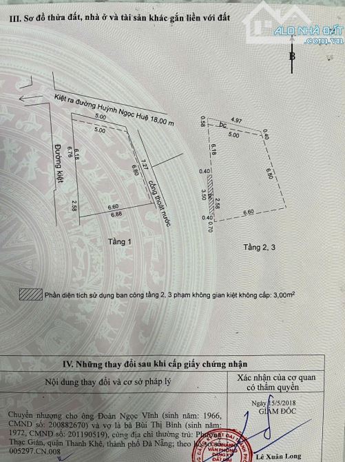 💥 3,18 tỷ, Nhà đẹp 3 Tầng Huỳnh Ngọc Huệ, LÔ GÓC 47m2 sau lưng nhà Mặt tiền (20m ra CV) - 6