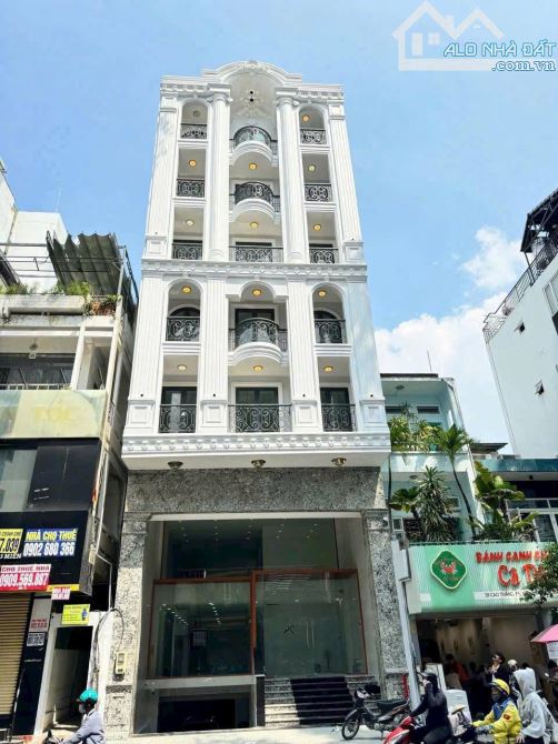 Bán building MT Cao Thắng, phường 5 Quận 3, DT 8 x 23,5m, HĐT 450 triệu/tháng