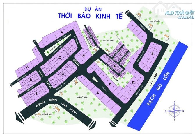 Săn ngay đất nền KDC Thời Báo Kinh Tế, Bưng Ông Thoàn, P. Phú Hữu, Q9