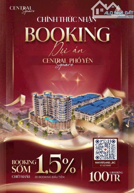 shop house ôm trọn quảng trường thành phố phổ yên