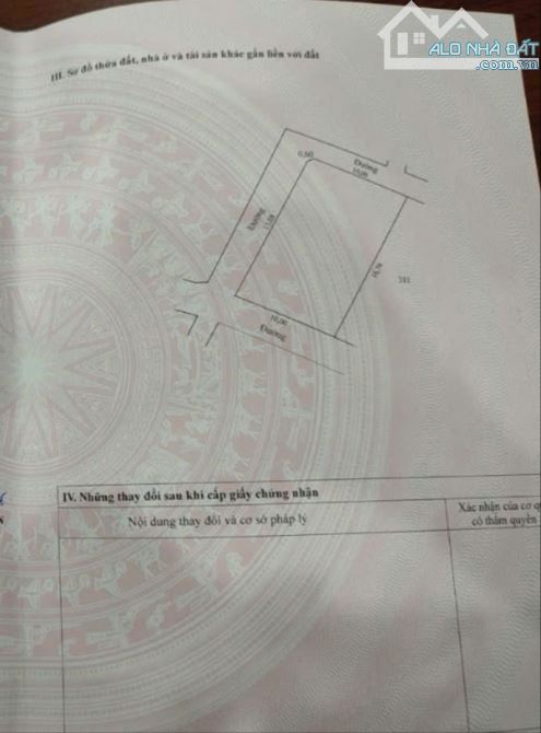 LÔ ĐẤT 3Mặt Tiền 166m,Tại Khoái Châu,Chia được 2 lô,Đầu Tư Tốt,KD Xây Dựng Đẹp