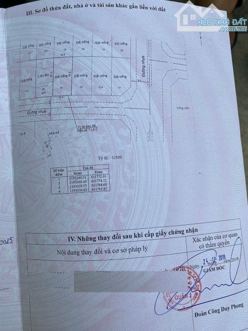Bán đất đường 47 Nguyễn Duy Trinh kdc 10 mẫu Quận 2 cũ gần chợ (200m2) 100 tr/m2 - 10