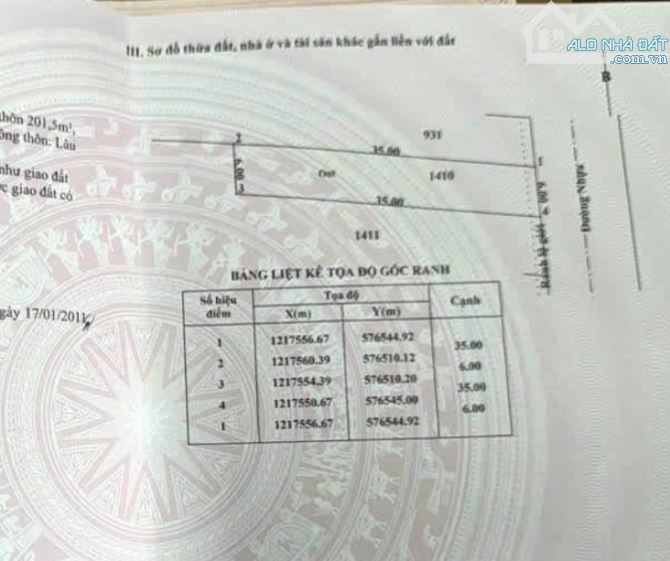 BBÁN LỖ 200m2 ĐẤT THỔ CƯ, SHR MT Đ.NGUYỄN THỊ NHIA, PHƯỚC HIỆP CỦ CHI CHỈ 630TR - 2