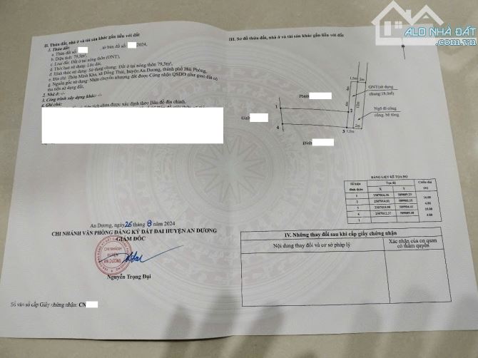 Với hơn 1 tỷ sở hữu lô đất to đi vài bước chân ra đường 351 gần chợ Minh Kha - 2