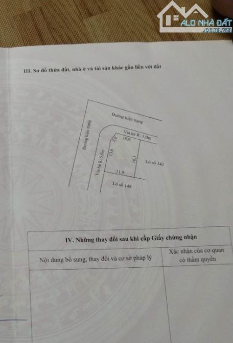 Chính chủ cần tiền gấp nên bán lô đất cách trục QL10 chỉ 1km - 2