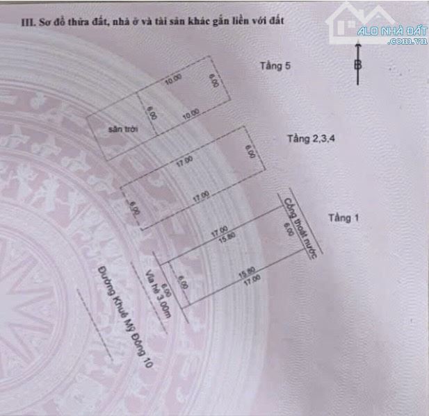 BÁN TOÀ CĂN HỘ 5 TẦNG ĐƯỜNG KHUÊ MỸ ĐÔNG 10, P. KHUÊ MỸ, Q. NGŨ HÀNH SƠN, TP. ĐÀ NẴNG