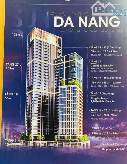 Cần bán lại căn STU toà P1 Suncosmo dt 32.3m2 giá siêu rẻ hơn với thị trường hiện tại 10% - 1