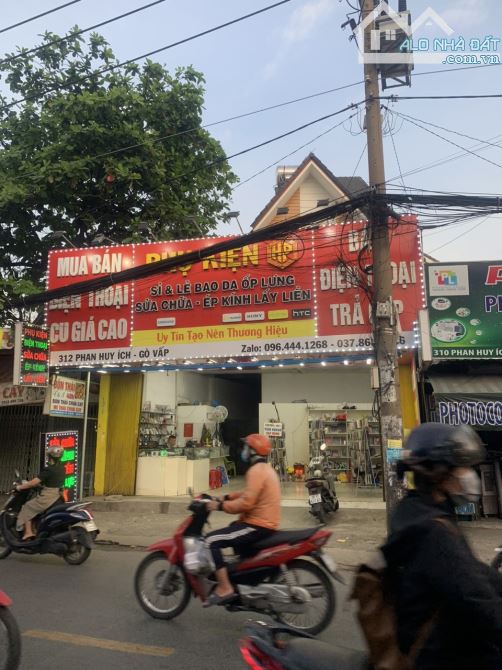 CC bán nhà MT Phan Huy Ích (hàng xóm Emart),DT 7x20m, 4 tầng, giá 14,9 tỷ - 1