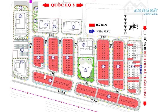 💥💥💥 CẦN BÁN NHÀ LIỀN KỂ - DỰ ÁN HAPPLYLAND ĐÔNG ANH - DÃY LK1 - ĐƯỜNG 13m - 82.5m2 💥 - 3