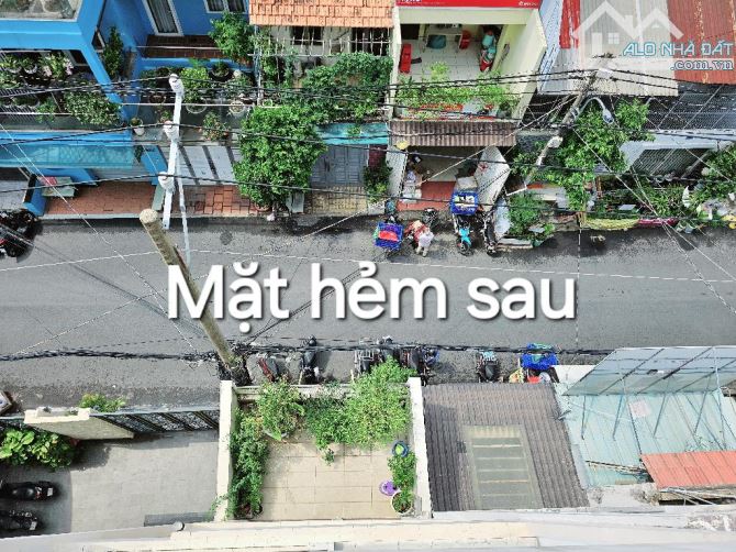 ❌HẺM XE HƠI 8M THÔNG - 5 TẦNG KIÊN CỐ - 75m2 (4x19m) - 2 MẶT TIỀN - TIỆN KINH DOANH❌ - 7