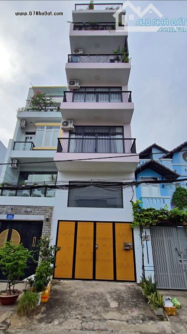 BÁN NHÀ 7 TẦNG PHƯỜNG TÂN KIỂNG, QUẬN 7. DT: 4X20 (80M²) - CÓ THANG MÁY