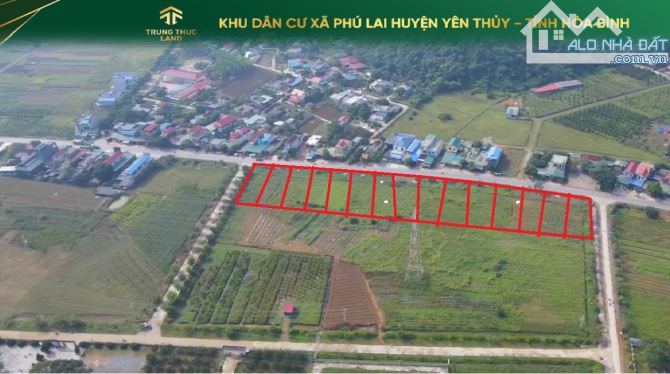 Đất mặt đường QL 12B Yên thuỷ - Hoà bình siêu rẻ