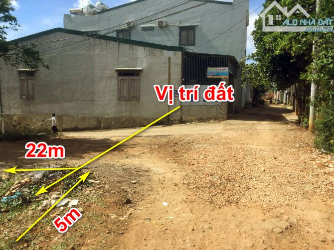 Bán Đất thổ cư hẻm 404 Hùng Vương - Tp BMT. Dt: 5x22m Tc 100%. Giá chỉ 1.8 tỷ - 1