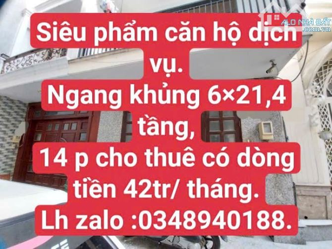 Siêu phẩm chdv ngang khủng có dòng tiền cho thuê 42tr/tháng. - 1