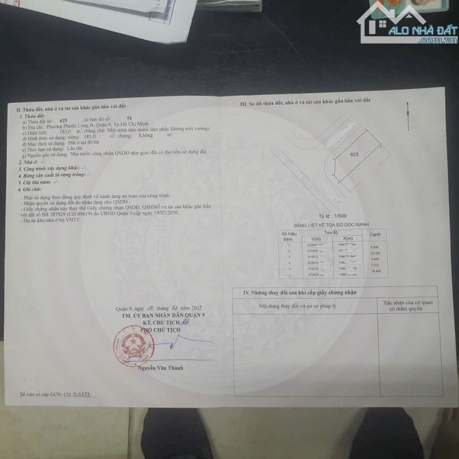 BÁN ĐẤT BIỆT THỰ KDC GIA HOÀ 185M2 -💰 GIÁ CHỈ 16.5 TỶ-TL - 1