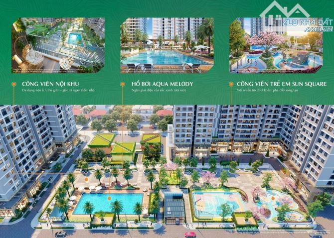 Dự án DUY NHẤT tại HN nằm giữa 3 lá phổi xanh  - HÀ NỘI MELODY RESIDENCES - . giả chỉ 6x - 1