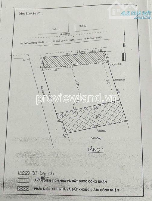 Bán nhà MT Võ Văn Ngân, Thủ Đức, góc 2mt, 40x42m đất, khu xây cao tầng - 3