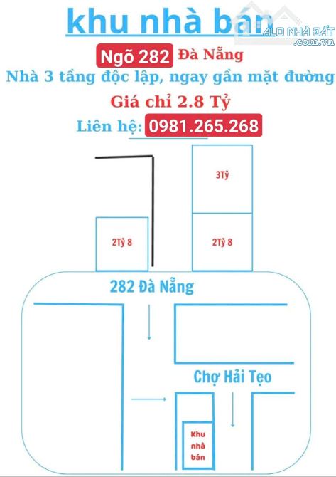 Bán nhà riêng tại Đường Phương Lưu, Hải An,  Hải Phòng diện tích 45m2  giá 2.8 Tỷ - 5