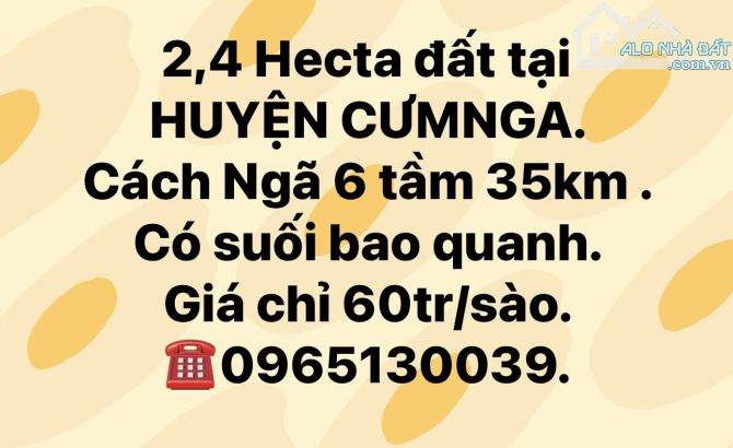 2,4 HECTA ĐẤT GẦN UBND XÃ QUẢNG HIỆP CƯMNGA CHỈ 60tr/SÀO - 7