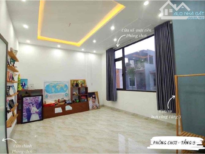 Nhà 3 tầng mặt tiền Nguyễn Như Hạnh - Hoà Minh ngay gần Hoàng Thị Loan - 9