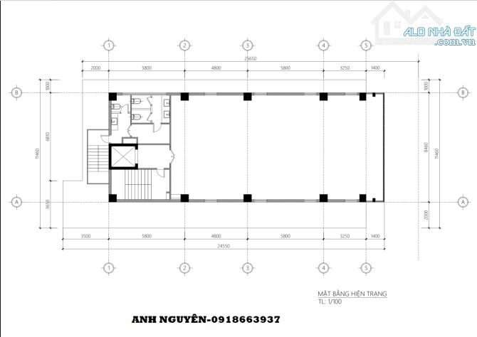 TÒA VĂN PHÒNG 2,200 M2- MT LÝ CHÍNH THẮNG- NGANG 12M- CÓ DÒNG TIỀN 700TR/TH- BÁN 350 TỶ