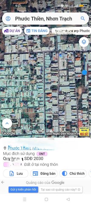 Bán đất dân, 100M2, Thổ cư, đường ô tô tránh nhau, Phước Thiền, Nhơn Trạch.