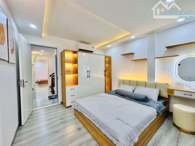 NGUYỄN VĂN ĐẬU P7, BÌNH THẠNH - 4 TẦNG 50M2 - FULL NỘI THẤT - 4 PHÒNG NGỦ - CHỈ 6.X TỶ