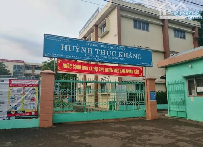 BÁN LỖ 350🧄 LÔ ĐẤT ĐẸP SHR Đường Nhựa 6m Ngay Trường Cấp 2 Huỳnh Thúc Kháng - Tây Hòa TB