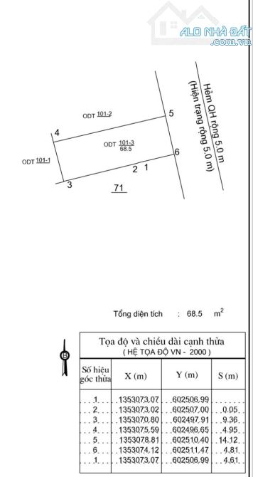 Bán đất TTTP GẦN BIỂN ĐƯỜNG HẺM NGUYỄN THIỆN THUẬT