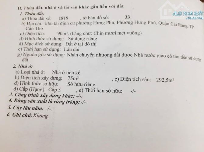 NHÀ HIẾM 4 TẦNG VỊ TRÍ ĐẸP NHẤT KDC HƯNG PHÚ TP CẦN THƠ - 10