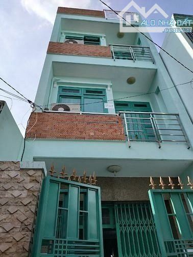 Nhà trống, 4*16m, 2 lầu, ST, 4pn, 3wc - Hẻm ô tô, cách MT 30m - 1