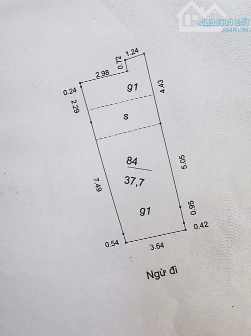 BÁN NHÀ ĐƯỜNG HOÀNG MAI 40M2, MT3,7M Ô TÔ 10M, GIÁ 5,5 TỶ - 1