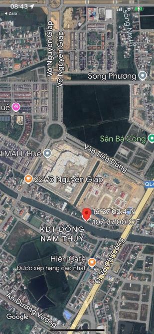 🔥🔥 Bán 183m2 ( ngang 7m ) View Sông An cựu - An đông, sát bên Aeon Mall - 1