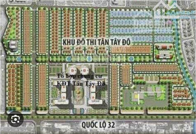 BÁN BIỆT THỰ SONG LẬP KHU ĐÔ THỊ TÂN TÁY ĐÔ, DT 200M ,MẶT TIỀN 12M, HÀNG HIÉM BÁN, GIÁ RE - 2