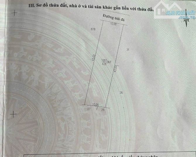 NGỘP BÁN GẤP LÔ ĐẤT XÂY TRỌ  430M2- GIÁ HƠN 8 TR - ĐỨC HÒA - LONG AN - GỌI CHO EM XEM ĐẤT - 3