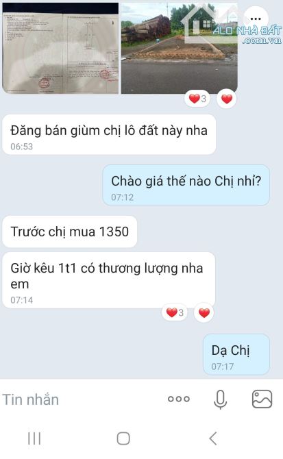 BÁN LỖ 350🧄 LÔ ĐẤT ĐẸP SHR Đường Nhựa 6m Ngay Trường Cấp 2 Huỳnh Thúc Kháng - Tây Hòa TB - 3