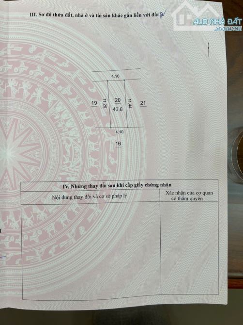 Giá đầu tư- Bán 46.6m đất Phượng Bãi, Biên Giang, Hà Đông ngõ Ô tô chỉ 2.x tỷ. - 4