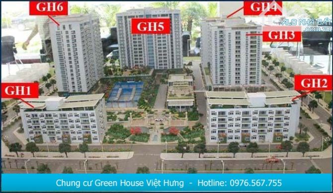 Bán căn hộ chung cư Green House Bùi Thiện Ngộ, Việt Hưng, Long Biên, 2 ngủ chỉ 3,5 tỷ - 5