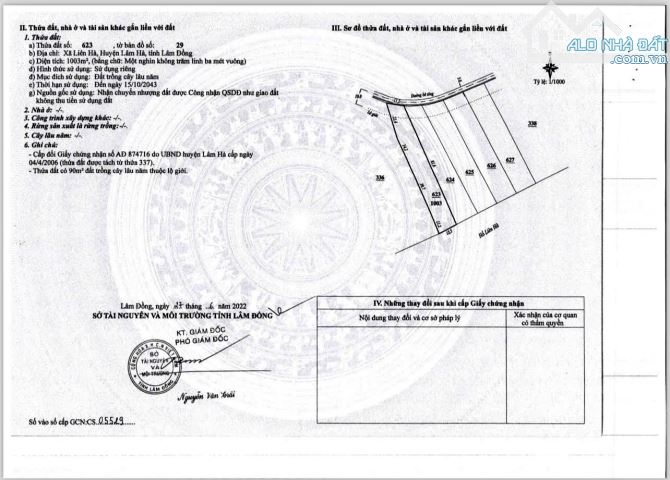 ✨ 1.000m2 Giáp Hồ (100m2 ONT). Nằm ngay KDC, bán kính gần 2Km đầy đủ mọi tiện ích - 879Tr - 7